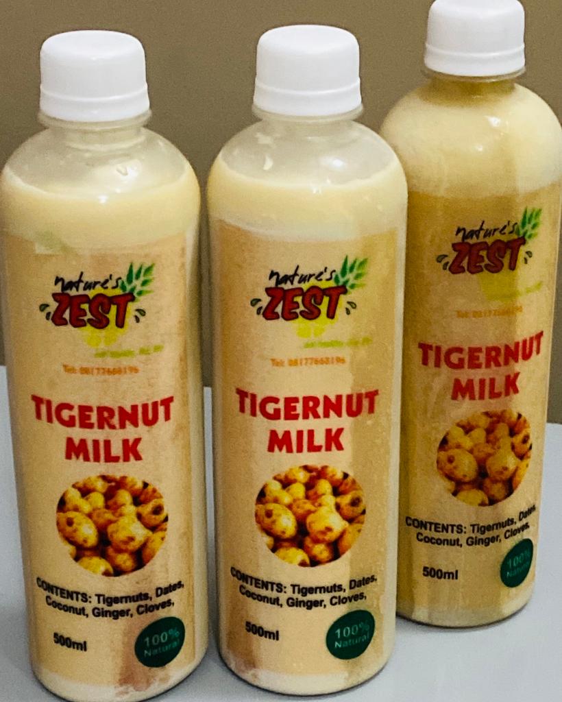 Tigernut Milk TKD FARMS